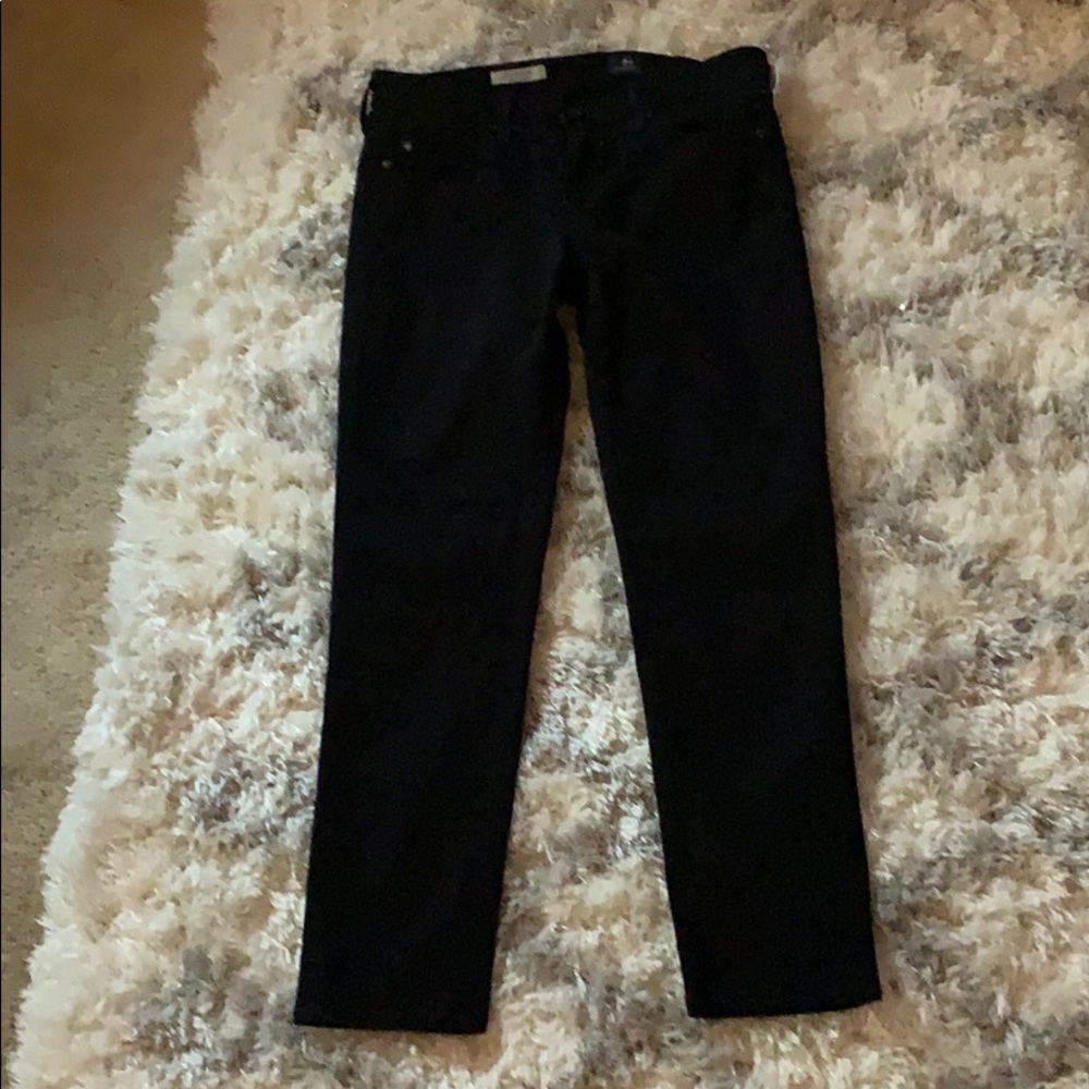 Black cigarette crop pants Adriano Goldschmied